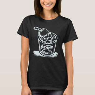 Iss Bohnen, keine Wesen Vintage Retro Protein Veg T-Shirt