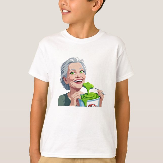 Iss deine Grüntöne T-Shirt (Vorderseite)