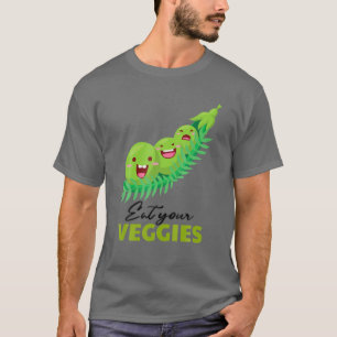 Iss deine Veggies Edamame Vegan Gemüse Bio F T-Shirt