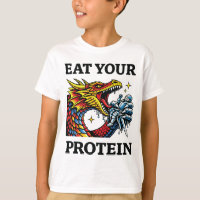Iss Deinen Protein – Epischer Drache essender Ritt