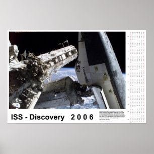 ISS-Discovery 2006-Kalender Poster