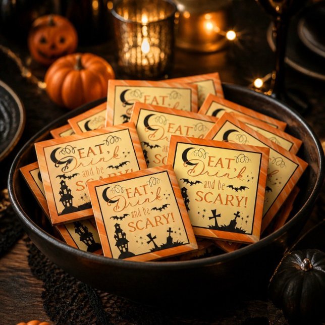 Iss Drink und sei Beängstigend Halloween Magnet (Von Creator hochgeladen)