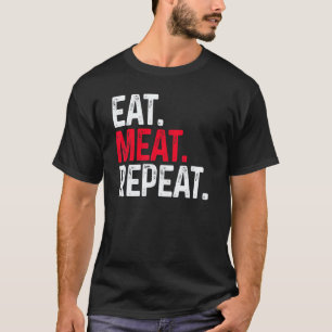 Iss Fleisch Nicht Vegan Fleischesser T-Shirt