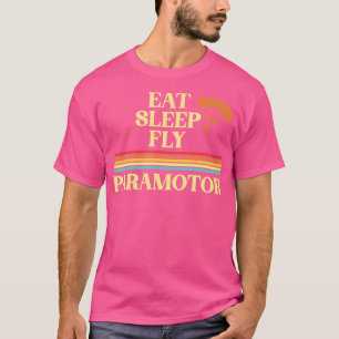 Iss Fliege Paramotor Pilot Ppg Paramotoring Han T-Shirt