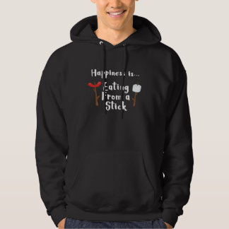 Iss from a Stick Funny Camping Campfire S 1 Hoodie