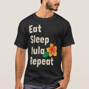 Iss Hula tanzen und wiederholen Reifen Tänzer T-Shirt