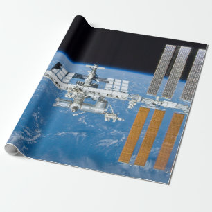 ISS International Space Station Geschenkpapier