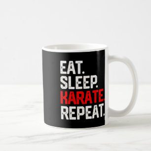 Iss Karate-Shirt Wiederholen Cl Martial Arts Kinde Kaffeetasse
