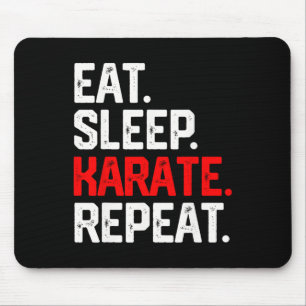 Iss Karate Wiederholen-Shirt Cl Martial Arts Kinde Mousepad