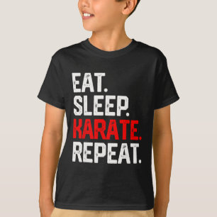 Iss Karate Wiederholen T-Shirt Cl Martial Arts Kin