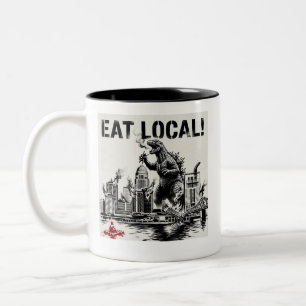 Iss lokal Louisville Zweifarbige Tasse