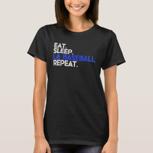 Iss Los Angeles Baseball Wiederholung Ich Los Ange T-Shirt