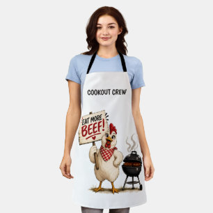 Iss mehr Rindfleisch ! Huhn Schürze