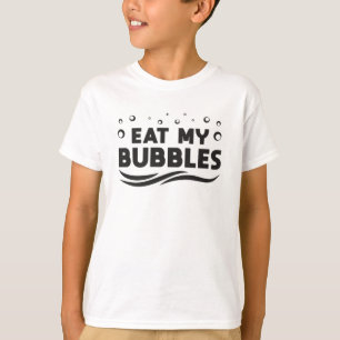 Iss meine Bubbles schwimmen Schwimmbad schwimmen S T-Shirt