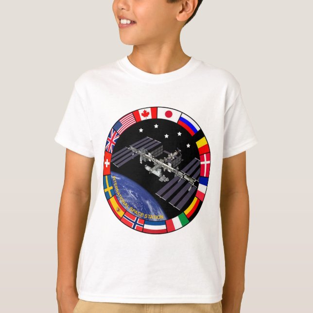 ISS-Member Composite-Logo T-Shirt (Vorderseite)