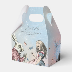 Iss mich Vintage Alice im Wunderland Geschenkschachtel