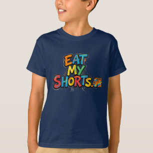 Iss mir mein Shorts, Retro-Zitat-T-Shirt T-Shirt