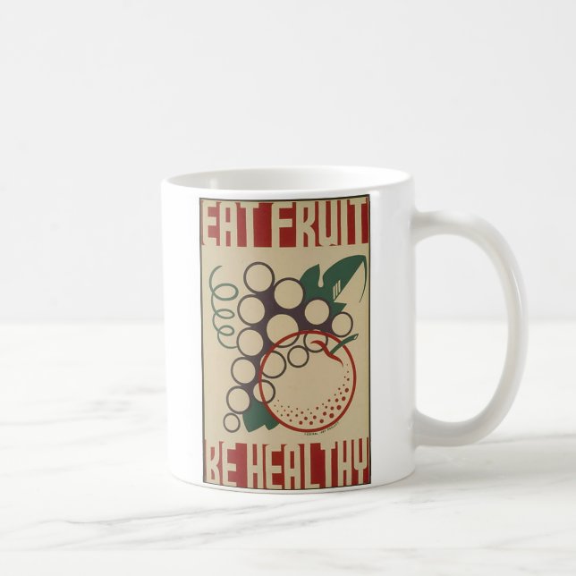 Iss Obst - 1938 Tasse (Rechts)