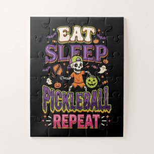 Iss Pickleball Schlaf Wiederhole Pickleball Puzzle
