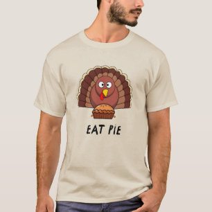 Iss Pie mit Erntedank Türkei T-Shirt