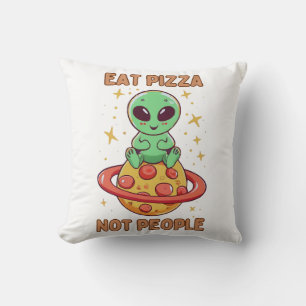 Iss Pizza nicht Leute Kissen