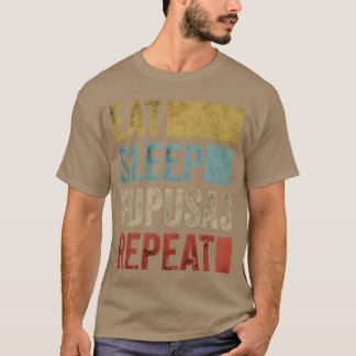 Iss Pupusas El Salvador Essen Schlaf Junge T-Shirt
