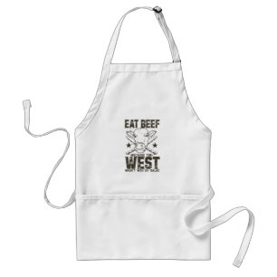Iss Rindfleisch Lustige Gag-Geschenke Schürze