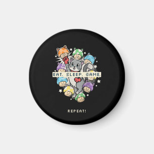 Iss, Schlaf, Spiel, Wiederholung Magnet