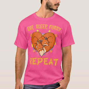 Iss Schlafen Fell Wiederhole Ich Süß Anime Cosplay T-Shirt