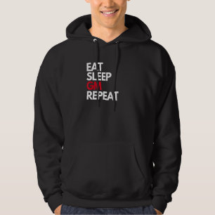 Iss Schlafen GM Wiederhole NFT Krypto Slang Guten Hoodie