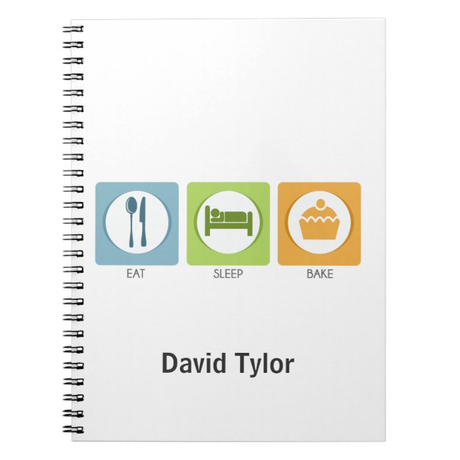 Iss Schlafkuchen! Notizblock (Vorderseite)