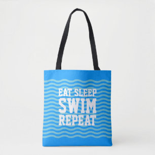 Iss-Schwimmen-lustige-Schulter-Tasche für Schwimme