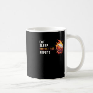 Iss Sleep Basketball Wiederholung Jersey für Girls Kaffeetasse