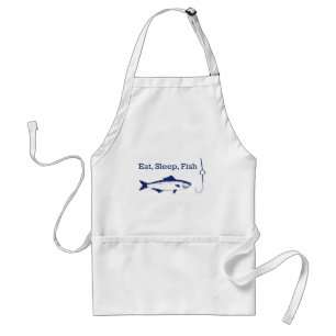 Iss Sleep Fish Schürze