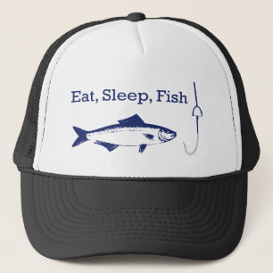 Iss Sleep Fish Truckerkappe