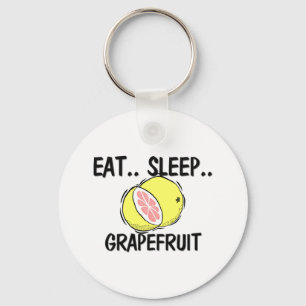 Iss Sleep GRAPEFRUIT Schlüsselanhänger