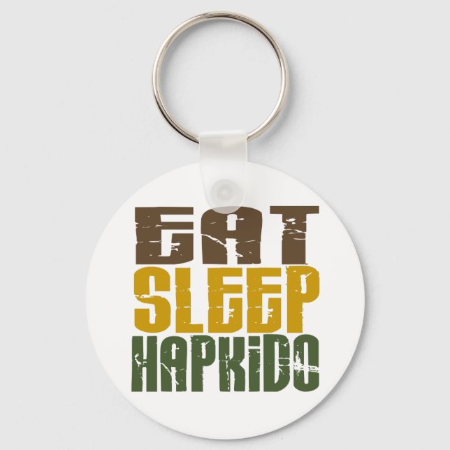Iss Sleep Hapkido 1 Schlüsselanhänger (Vorderseite)