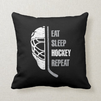 Iss Sleep Hockey Wiederholung Weihnachten für Kind Kissen
