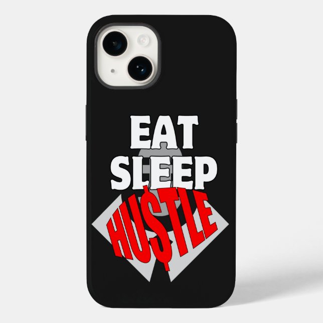 Iss Sleep Hustle.b Case-Mate iPhone Hülle (Rückseite)