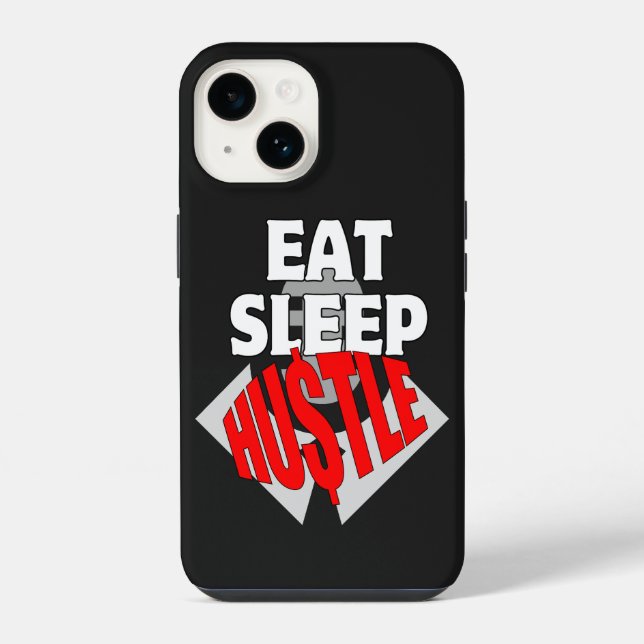 Iss Sleep Hustle.b iPhone Hülle (Rückseite)
