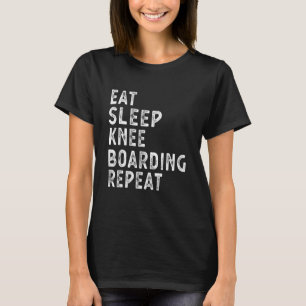 Iss Sleep Kneeboarding Repeat Player Idea T-Shirt