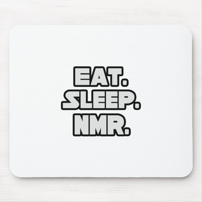 Iss Sleep NMR. Mousepad (Vorne)