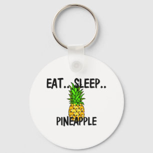 Iss Sleep PINEAPPLE Schlüsselanhänger