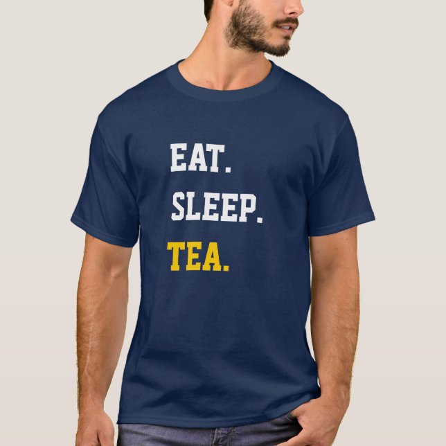 Iss Sleep Tee (Vorderseite)