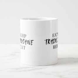 Iss trainieren WAHNSINN wiederholen | 20oz Spezial Jumbo-Tasse