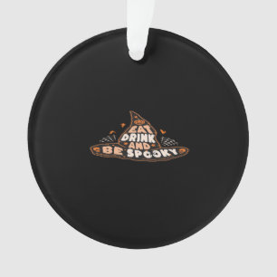 Iss, trink und sei gruselig Essential Vintage Styl Ornament