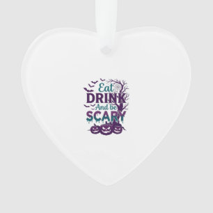 Iss Trinke Sei Gruselig Halloween Gruseliger Baum Ornament
