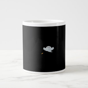 Iss Trinke und sei gruselig Halloween-Trendy Casua Jumbo-Tasse
