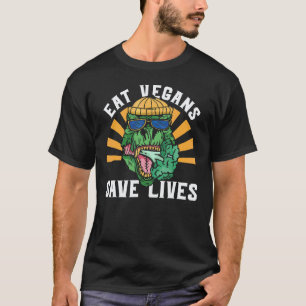 Iss vegan lebende retten Vegetarier Vegetarismus G T-Shirt