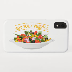 Iss Your Veggies Zitat frisch Salat Mix Schüssel g Case-Mate iPhone Hülle